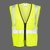 Unisex Zippered Mesh Economy Class 2 Vest