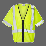 Unisex Economy Single Pocket Zipper Vest