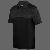 Unisex Shadow Tonal Heather Polo