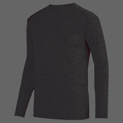 Unisex Shadow Tonal Heather Long Sleeve T-Shirt