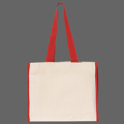 14L Tote with Contrast-Color Handles