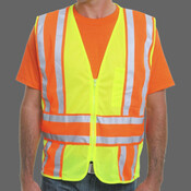 Unisex USA-Made ANSI Safety Mesh Vest