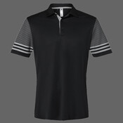 Men's Striped Sleeve Polo