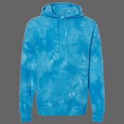 Unisex Midweight Tie-Dyed Hooded Sweatshirt