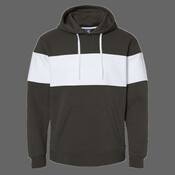 Men's Varsity Fleece Colorblocked Hooded Sweatshirt