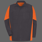 Men's Tall Long Sleeve Automotive Crew Shirt