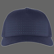 Perforated 5-Panel Trucker Snapback Cap