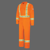 Men's Premium Coverall with CSA Compliant Reflective Trim - EXCEL FR® ComforTouch®.