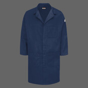 Men's Concealed Snap Front Lab Coat - EXCEL FR® ComforTouch® - 6 oz.