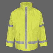 Men's Hi-Visibility Flame-Resistant Rain Jacket