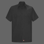 Men's Tall Ripstop Short Sleeve Work Shirt