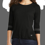 Women's Tri Blend 3/4 Sleeve Tee