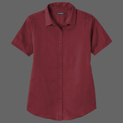 Women's Short Sleeve SuperPro React Twill Shirt