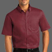 Short Sleeve SuperPro React Twill Shirt