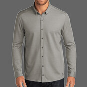 Code Stretch Long Sleeve Button Up