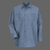 Men's Tall Industrial Long Sleeve Work Shirt