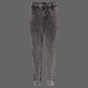 Unisex Mineral Wash Fleece Sweatpants