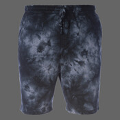 Unisex Tie-Dyed Fleece Shorts