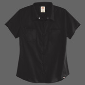 Women's Industrial Short Sleeve Work Shirt