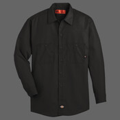 Men's Tall Industrial Long Sleeve Work Shirt