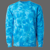 Unisex Midweight Tie-Dyed Crewneck Sweatshirt