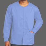 Unisex WorkFlex Snap Front Scrub Jacket