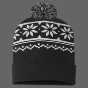 USA-Made Snowflake Beanie