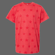 Youth Star Print Tee