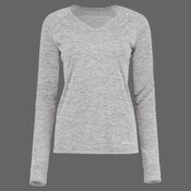 Women's Electrify CoolCore® Long Sleeve V-Neck T-Shirt