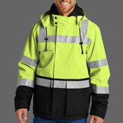 Ansi 107 Class 3 Waterproof Ripstop 3 In 1 Parka