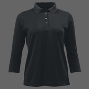 Women's Lady Palm Three-Quarter Sleeve Polo