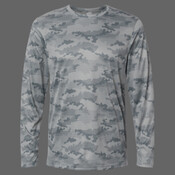 Unisex Pompano Performance Camo Long Sleeve T-Shirt