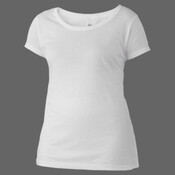 Women's Poly-Rich Scoop Neck T-Shirt
