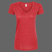 Women's Poly-Rich V-Neck T-Shirt