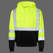 Unisex Hi-Vis Hooded Sweatshirt