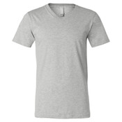 Unisex Heather CVC V-Neck Tee