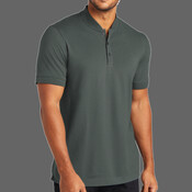 Stretch Pique Henley