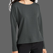 Women's Stretch Drop Shoulder Pullover