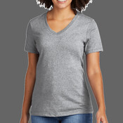 Women's Recycled Blend V Neck Tee