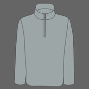Unisex Fleece Quarter-Zip Pullover