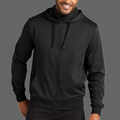Smooth Fleece Hooded Jacket