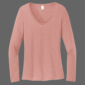 Women's Perfect Tri ® Long Sleeve V Neck Tee
