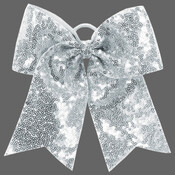 Sequin Cheer Hair Bow