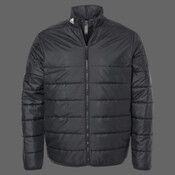 Men's 3-Stripes Puffer Full-Zip Jacket