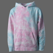 Youth Midweight Tie-Dyed Hooded Sweatshirt