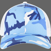 OTTO CAP® Camouflage 6 Panel Low Profile Mesh Back Trucker Hat