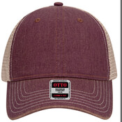 OTTO CAP® 6 Panel Low Profile Mesh Back Trucker Dad Hat