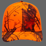 OTTO CAP® Mossy Oak Camouflage 6 Panel Low Profile Mesh Back Trucker Hat