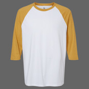 Unisex CVC Three-Quarter Sleeve Tee