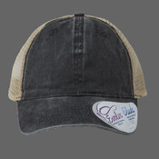 Women's Washed Mesh-Back Cap